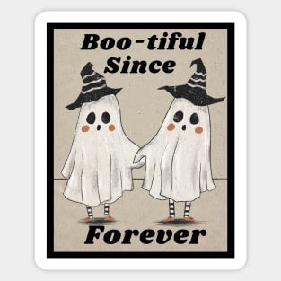 Bootiful Since Forever Halloween Boo Sticker